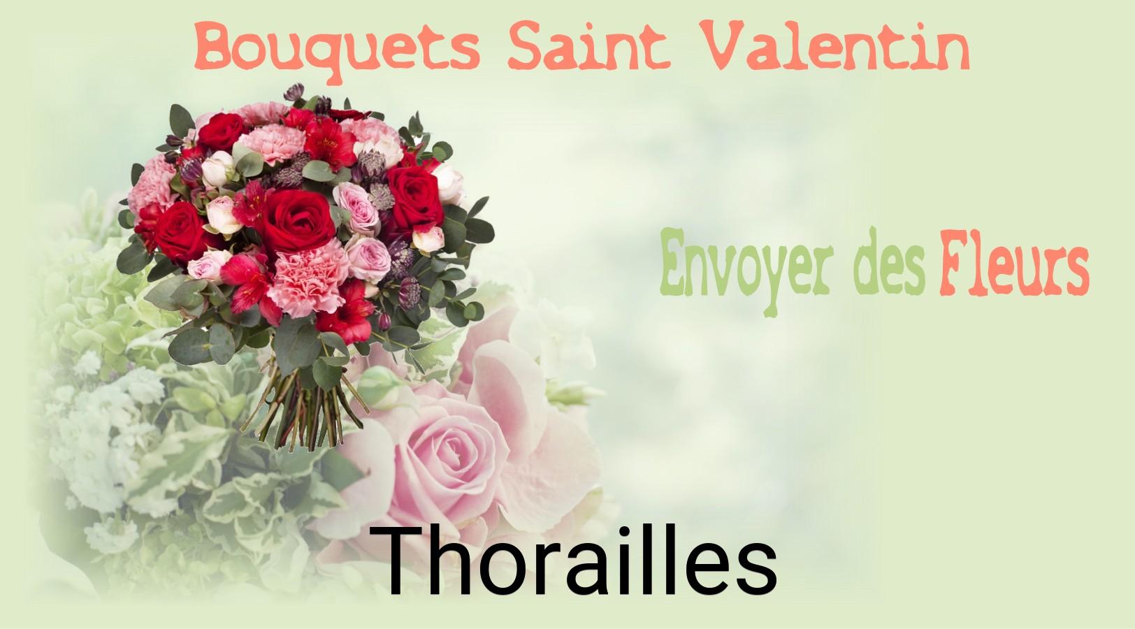 Roses de Saint-Valentin livrées à Thorailles